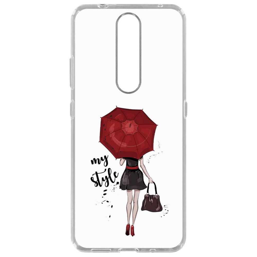 

Чехол-накладка Krutoff Clear Case Мой стиль для Nokia 2.4, Прозрачный