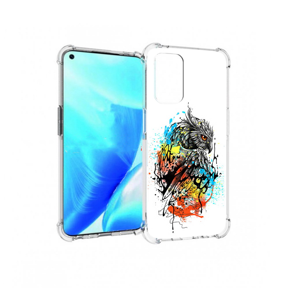 

Чехол MyPads Tocco для OnePlus Nord N200 5G Творческая сова (PT227046.132.170), Прозрачный, Tocco