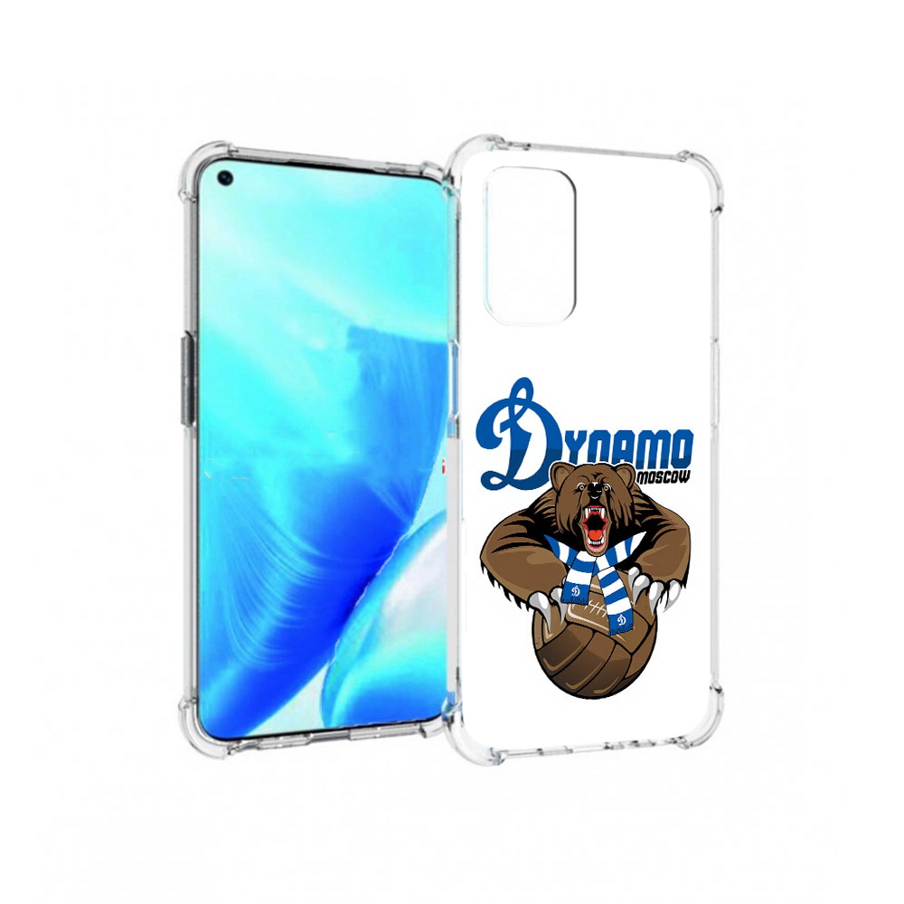 

Чехол MyPads Tocco для OnePlus Nord N200 5G ФК Динамо медведь (PT227046.132.175), Прозрачный, Tocco