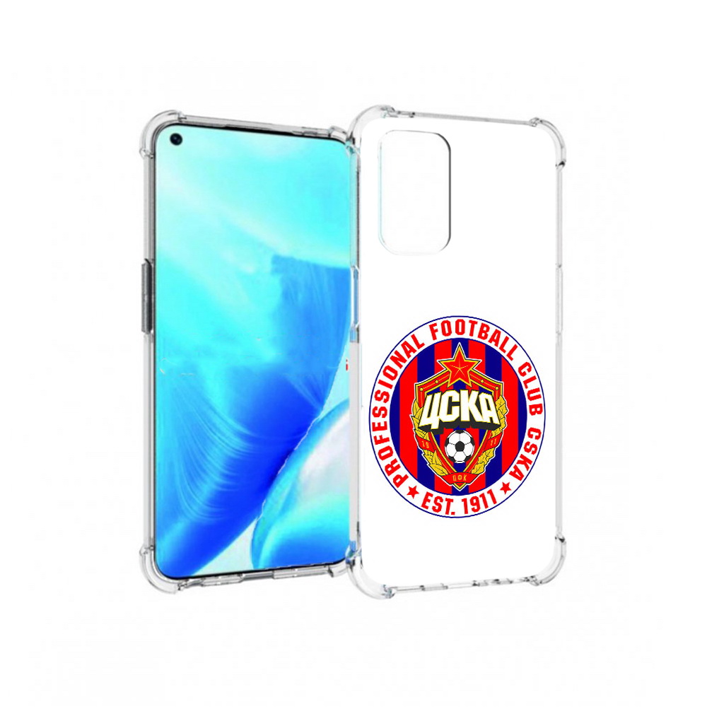 

Чехол MyPads Tocco для OnePlus Nord N200 5G ФК ЦСК логотип (PT227046.132.178), Прозрачный, Tocco