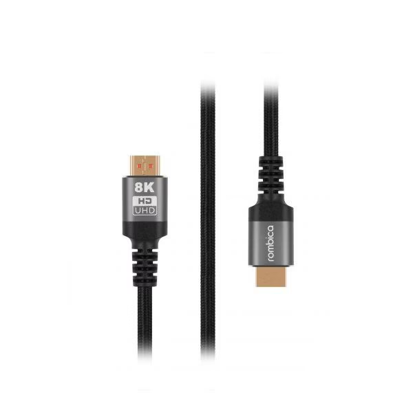 Кабель Rombica HDMI - HDMI вилка-вилка м (8K HDMI Ethernet Digital LX CB-10LX)