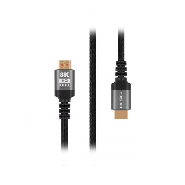 Кабель Rombica HDMI - HDMI вилка-вилка м (8K HDMI Ethernet Digital LX CB-20LX)