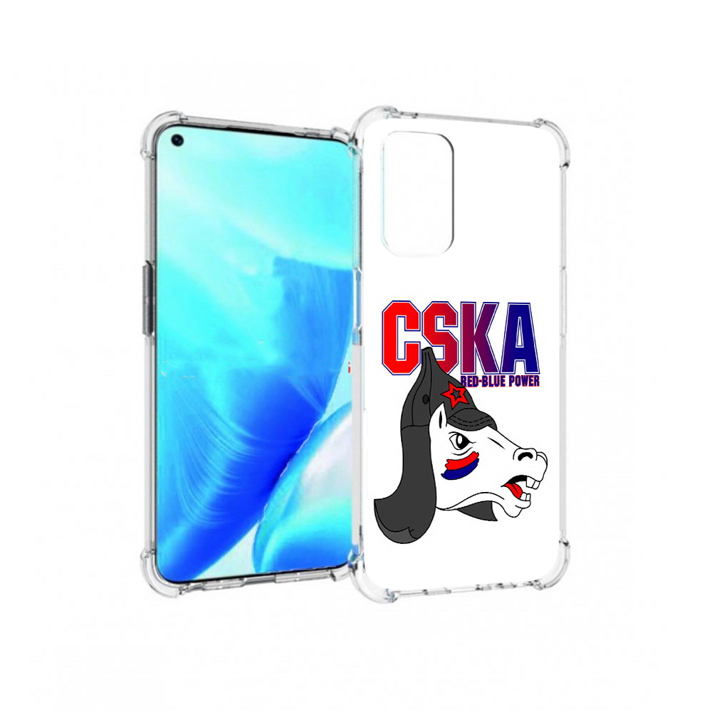 

Чехол MyPads Tocco для OnePlus Nord N200 5G ФК ЦСК лошадка россия (PT227046.132.179), Прозрачный, Tocco