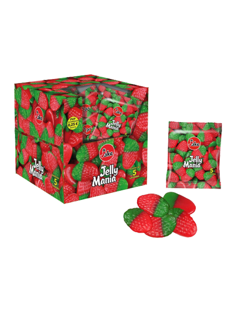 

Мармелад жев. Jake JellyMania Клубника 35 гр Упаковка 50 шт
