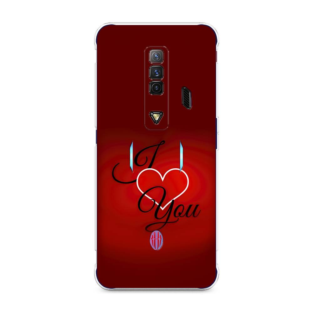 

Чехол Awog на ZTE Nubia Red Magic 7 / ЗТЕ Нубиа Ред Мэджик 7 "I love you 3", Разноцветный, 135950-6