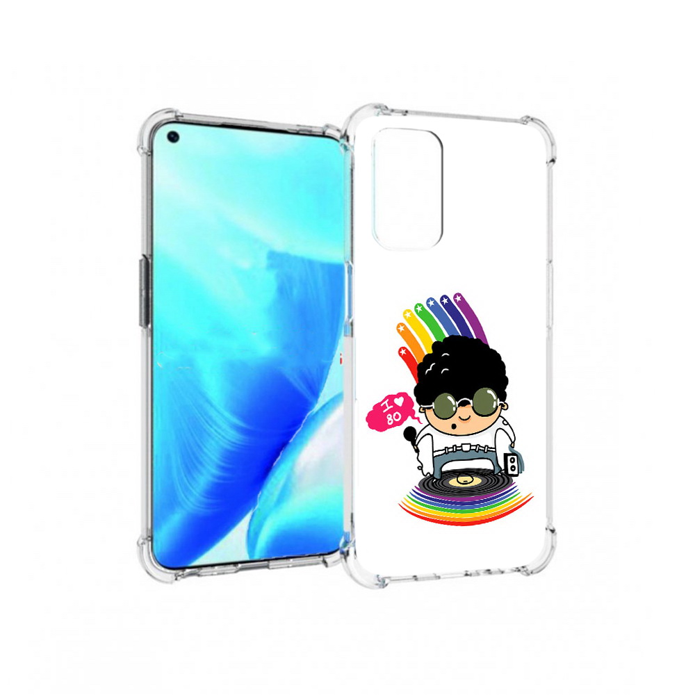 

Чехол MyPads Tocco для OnePlus Nord N200 5G Я люблю 80-е (PT227046.132.205), Прозрачный, Tocco