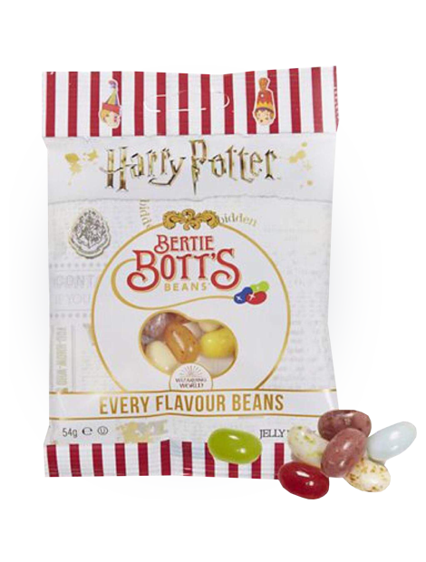 Драже Jelly Belly ассорти Bertie Botts Гарри Поттер Таиланд 54 грамм Упаковка 12 шт