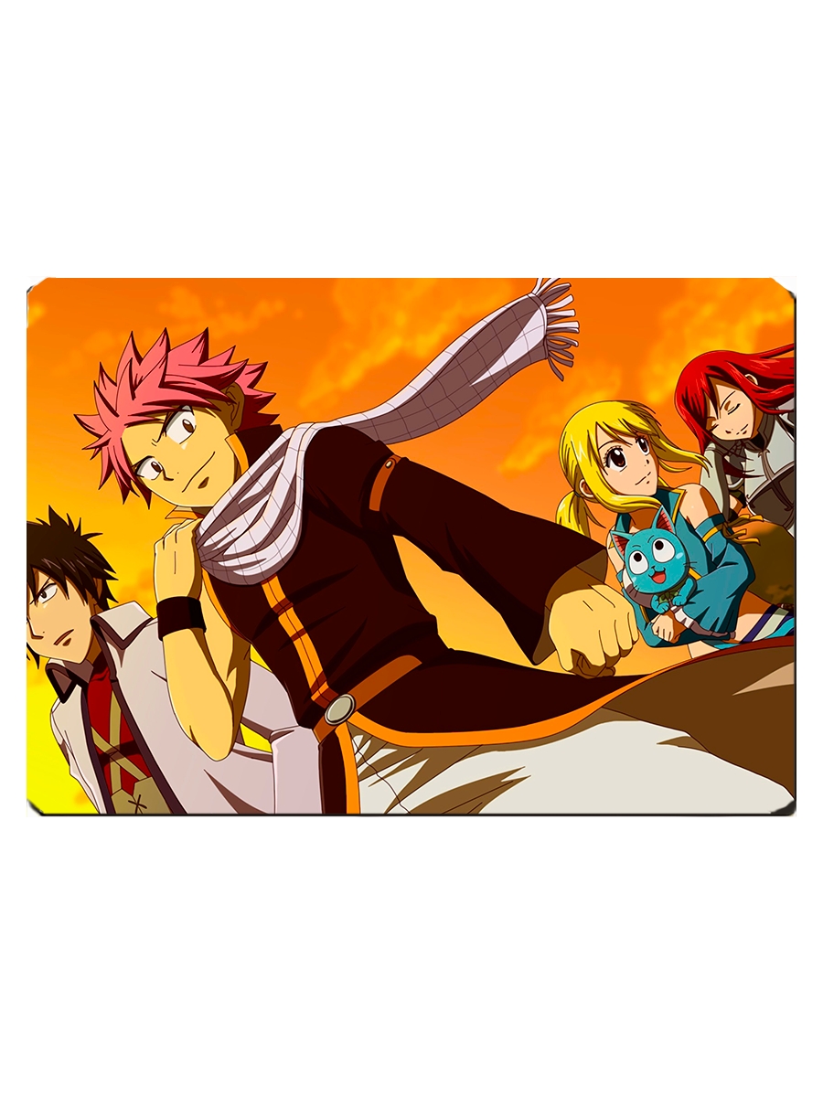 фото Игровой коврик для мыши fairy tail команда нацу drabs