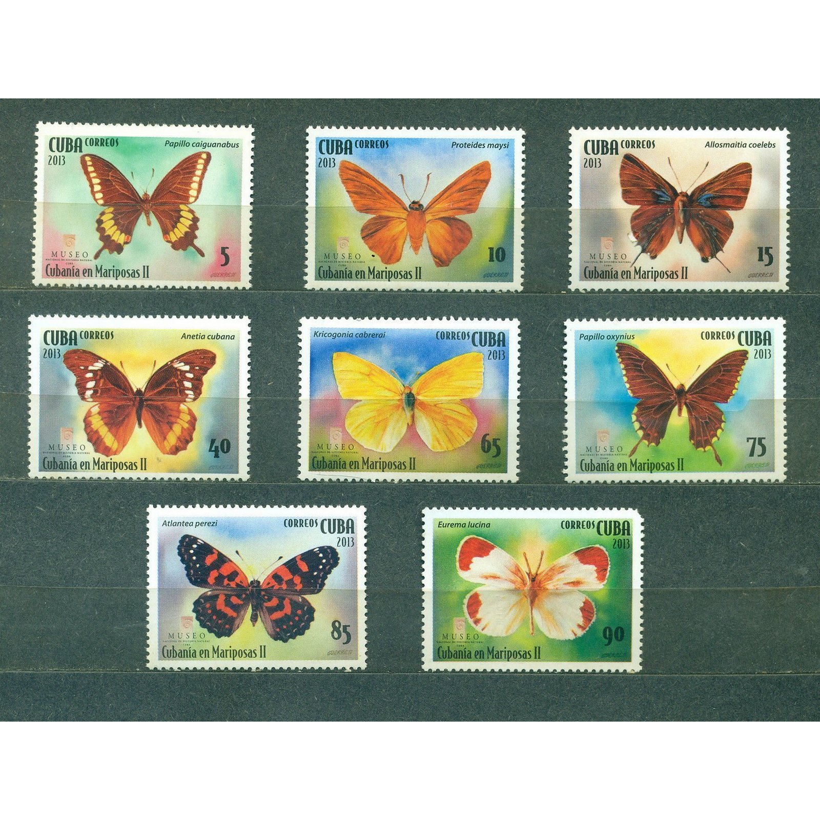 

Почтовые марки Куба Бабочки Бабочки