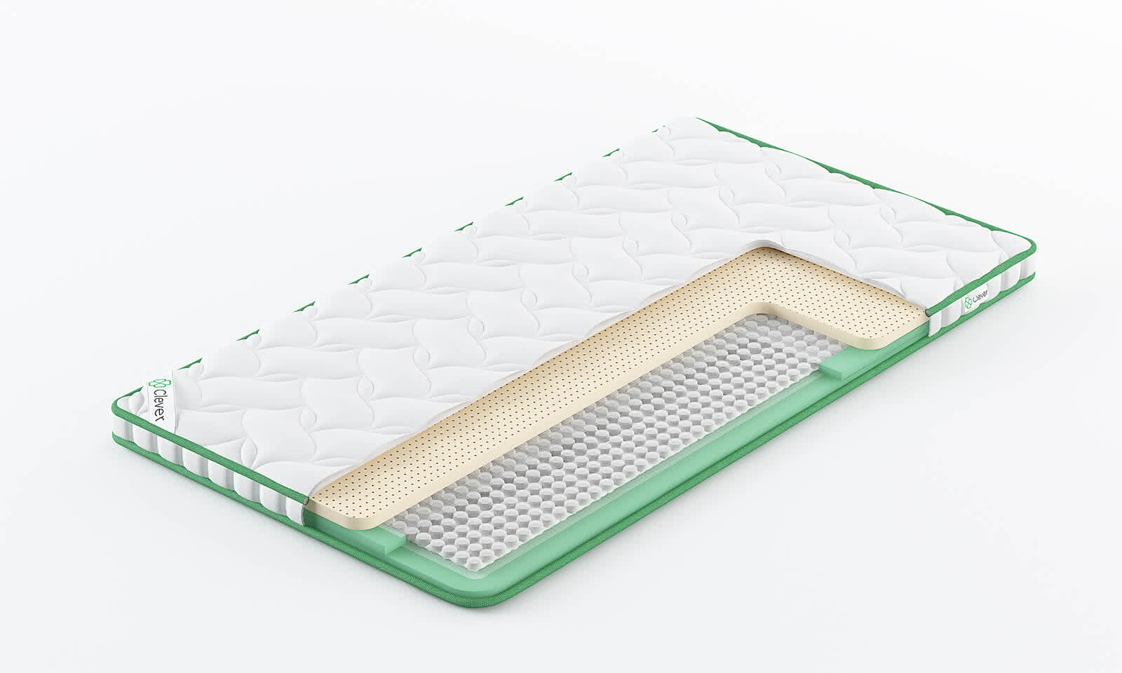 

Топпер Clever NanoFlex 135x220, Белый, Clever NanoFlex