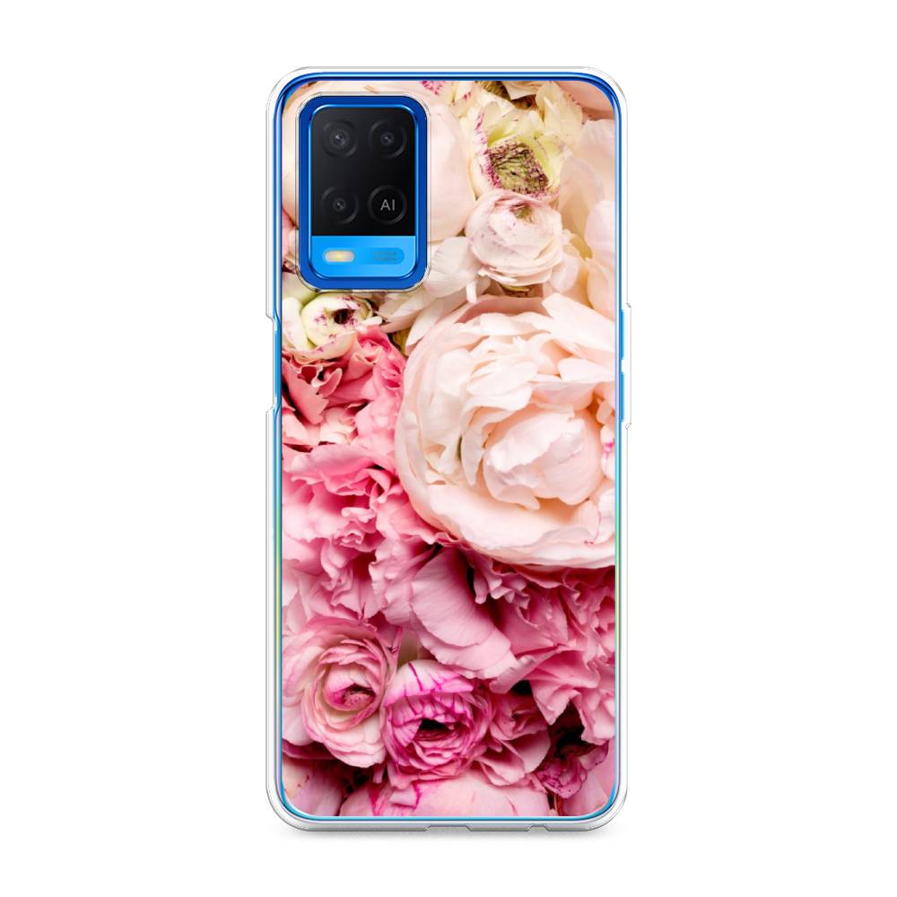 

Чехол Awog на Oppo A54 "Пионы яркие", Разноцветный, 256150-8