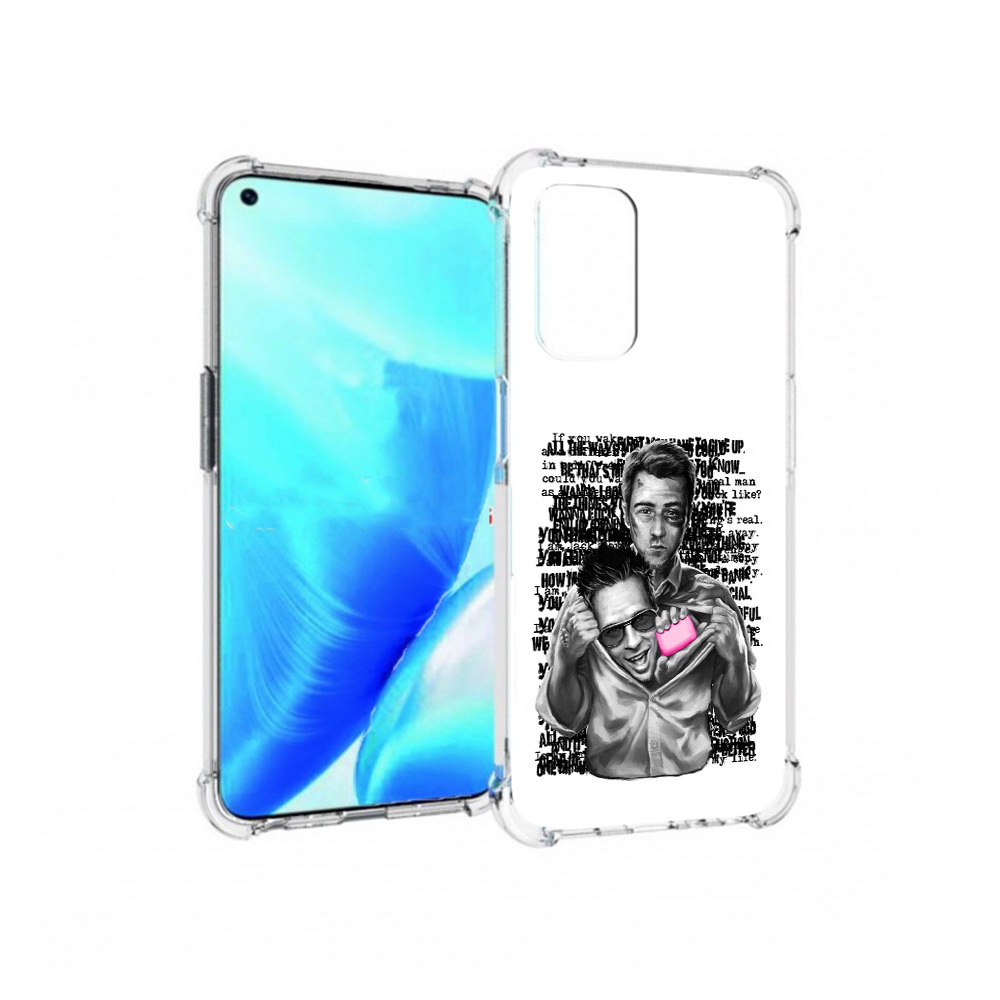 

Чехол MyPads Tocco для OnePlus Nord N200 5G бойцовский клуб (PT227046.132.242), Прозрачный, Tocco