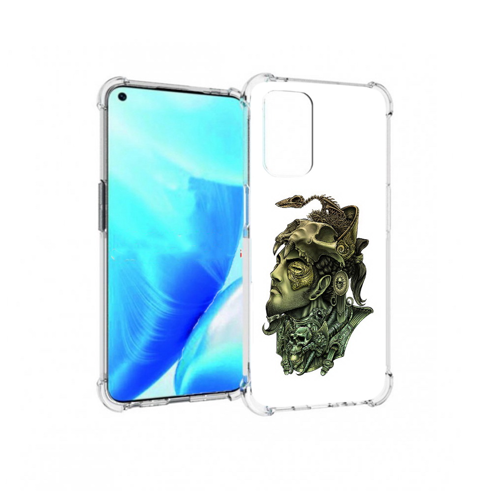 

Чехол MyPads Tocco для OnePlus Nord N200 5G бронзовый воин (PT227046.132.248), Прозрачный, Tocco