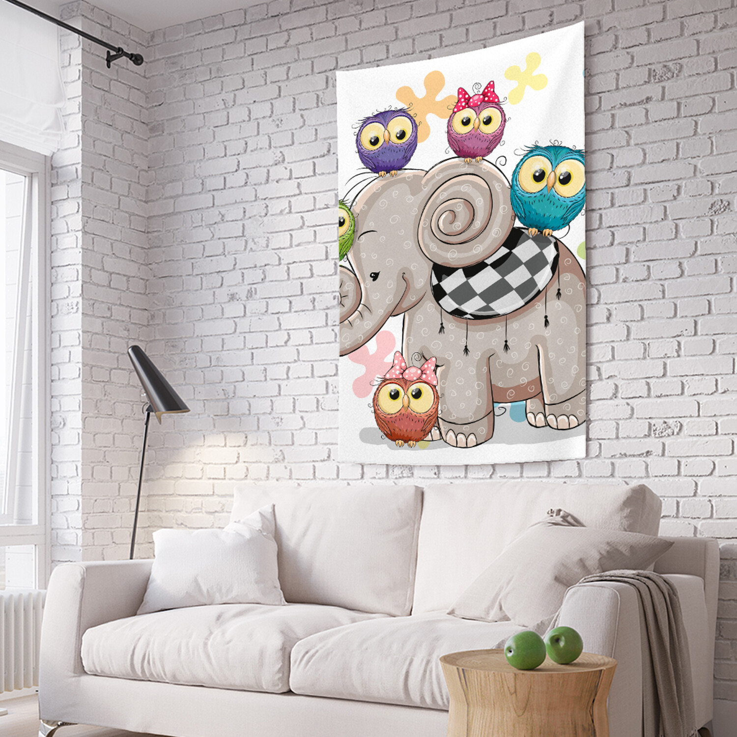 

Вертикальное фотопанно на стену JoyArty Слоновые друзья 150x200 см, Слоновые друзья