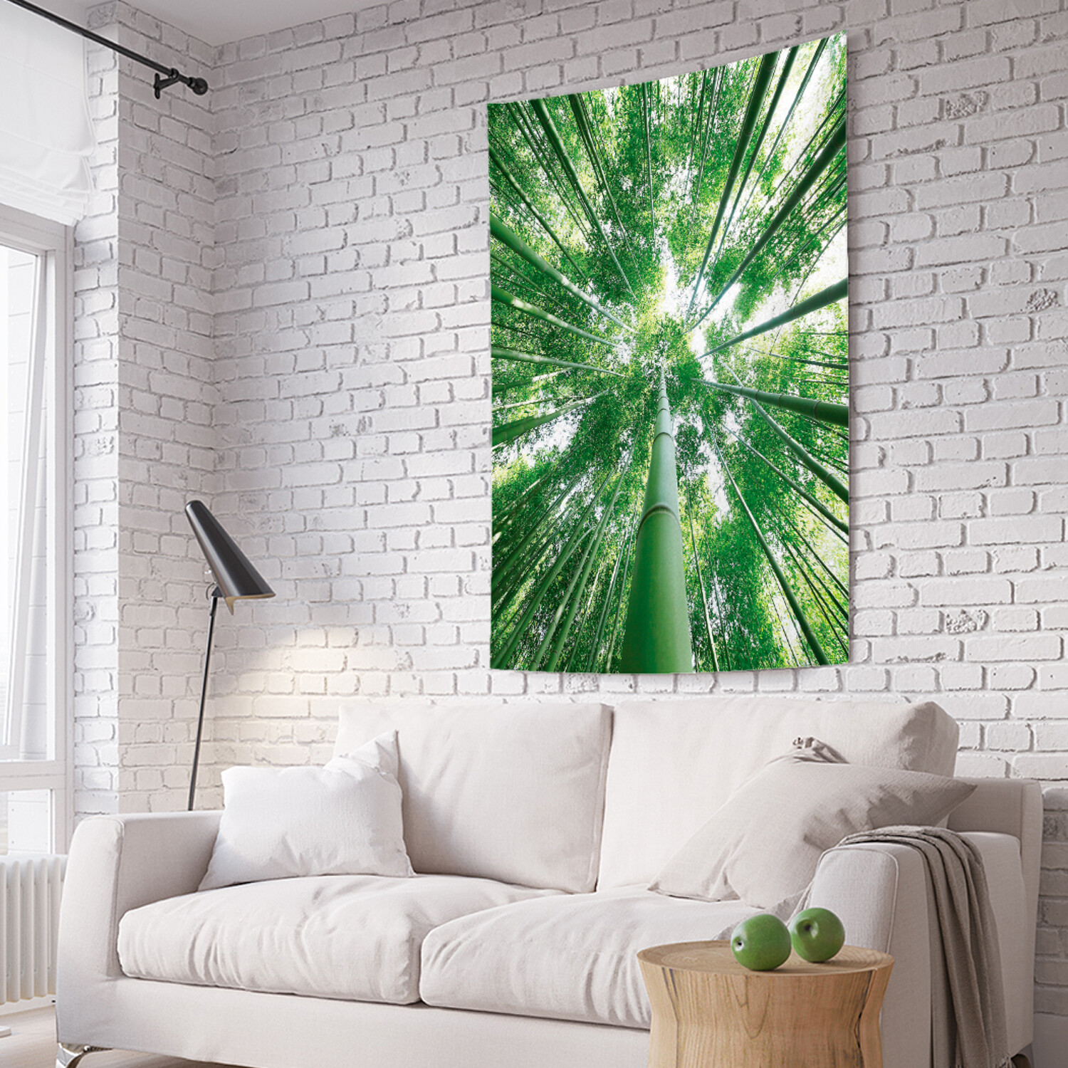 

Вертикальное фотопанно на стену JoyArty Бамбуковый лес 150x200 см, Бамбуковый лес
