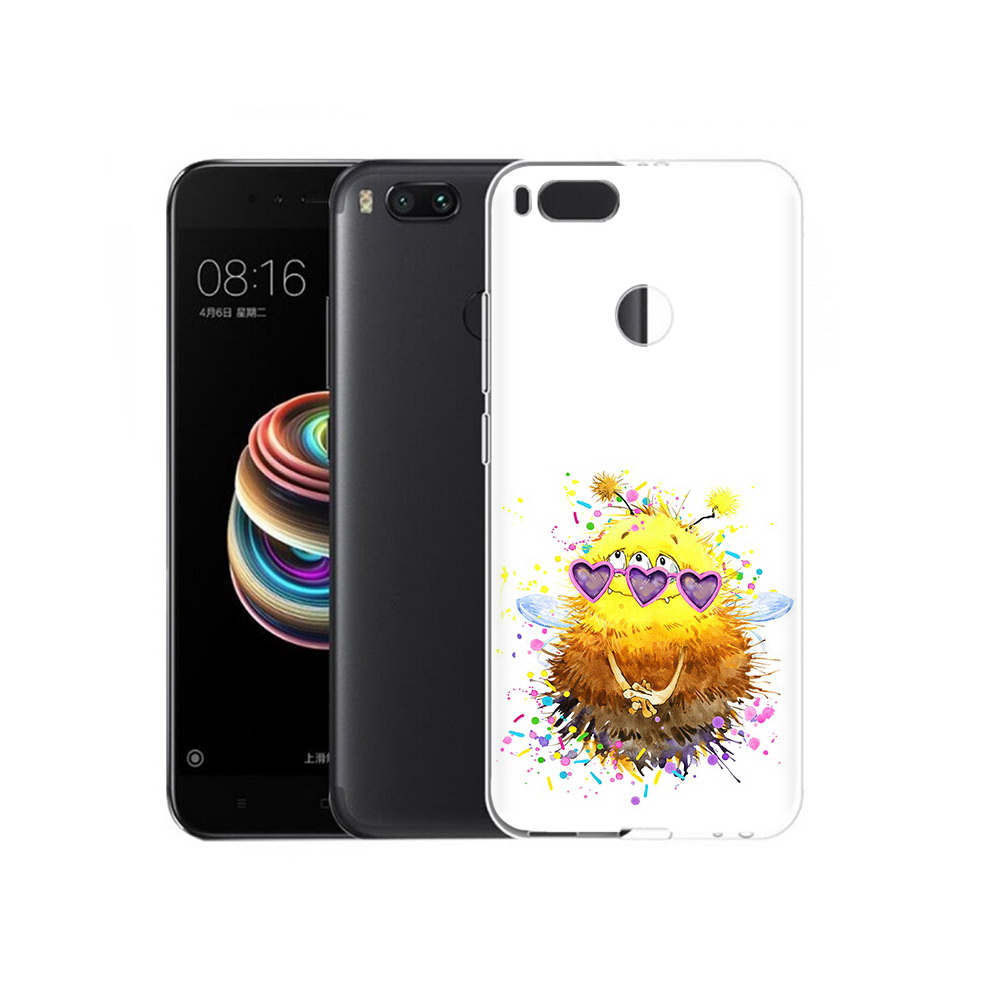 

Чехол MyPads Tocco для Xiaomi Mi 5X Пушитый шмель (PT75177.336.143), Прозрачный, Tocco