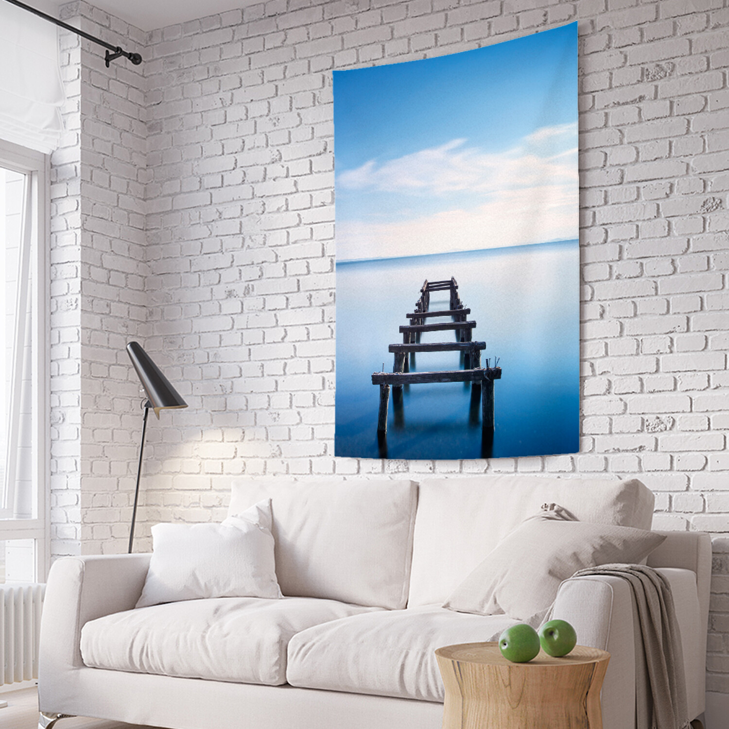 

Вертикальное фотопанно на стену JoyArty Мост на глубину 150x200 см, Мост на глубину