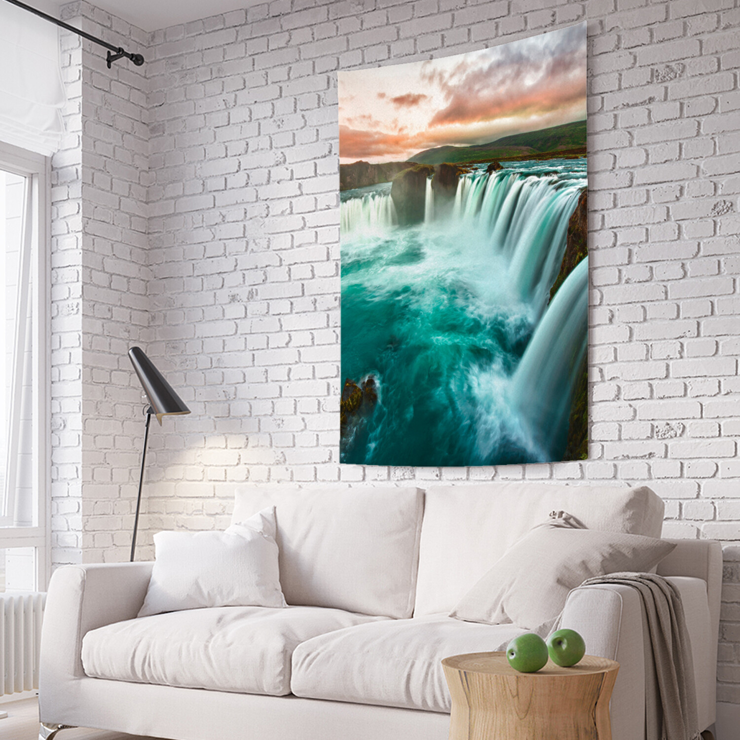 

Вертикальное фотопанно на стену JoyArty Шум водопада 150x200 см, Шум водопада
