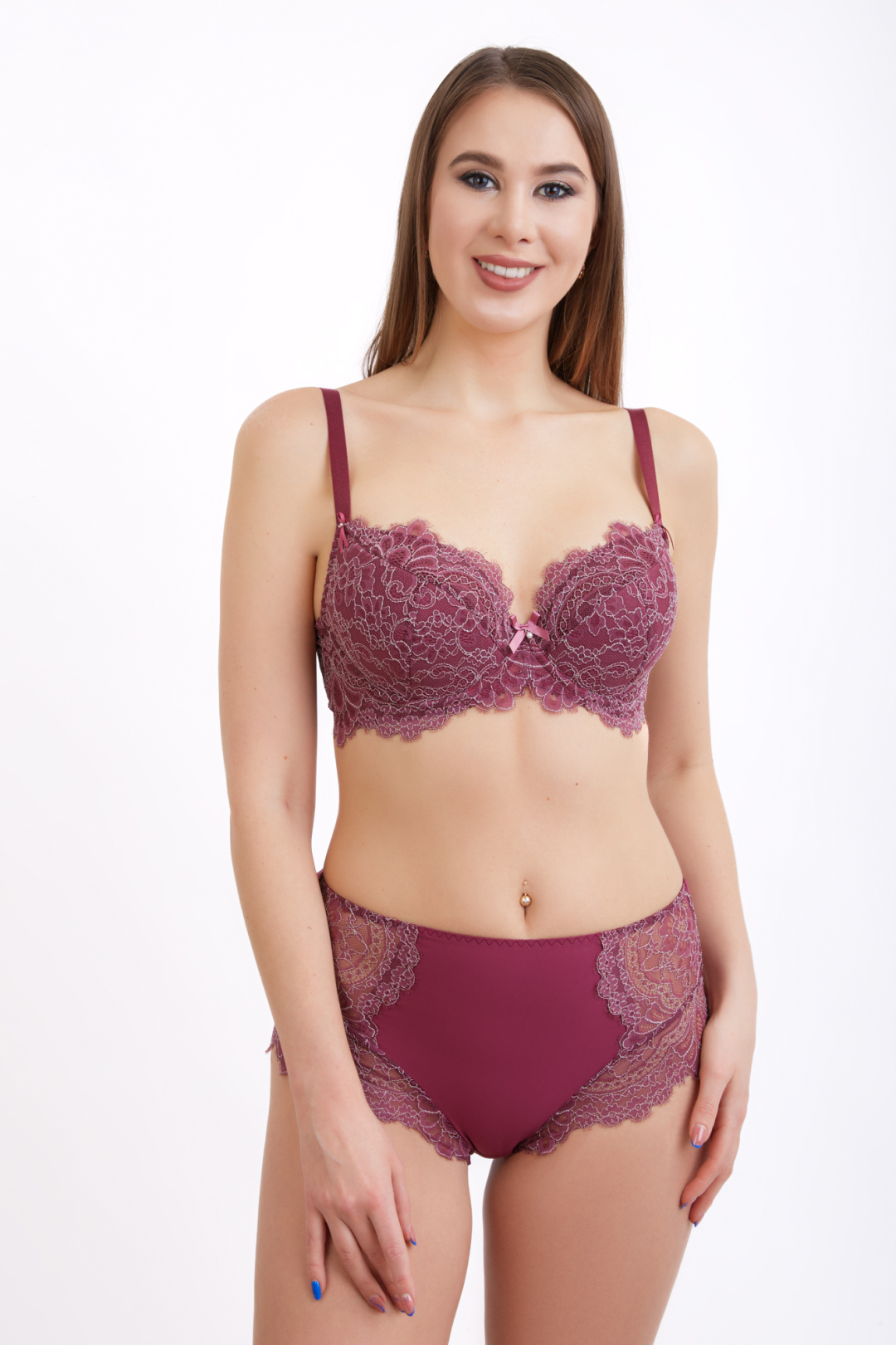 

Бюстгальтер женский Lauma 04K42 бордовый 85C, 04K42