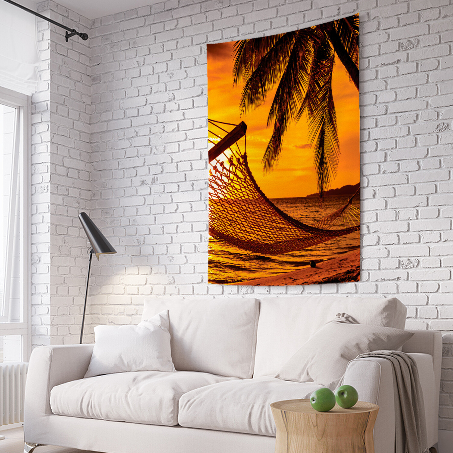 

Вертикальное фотопанно на стену JoyArty Теплый закат 150x200 см, Теплый закат
