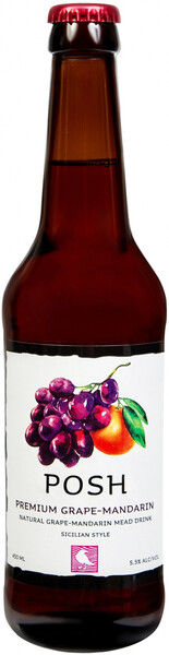 

Сидр Fonte Posh Grape-Mandarin Mead 5,5% 0,45 л