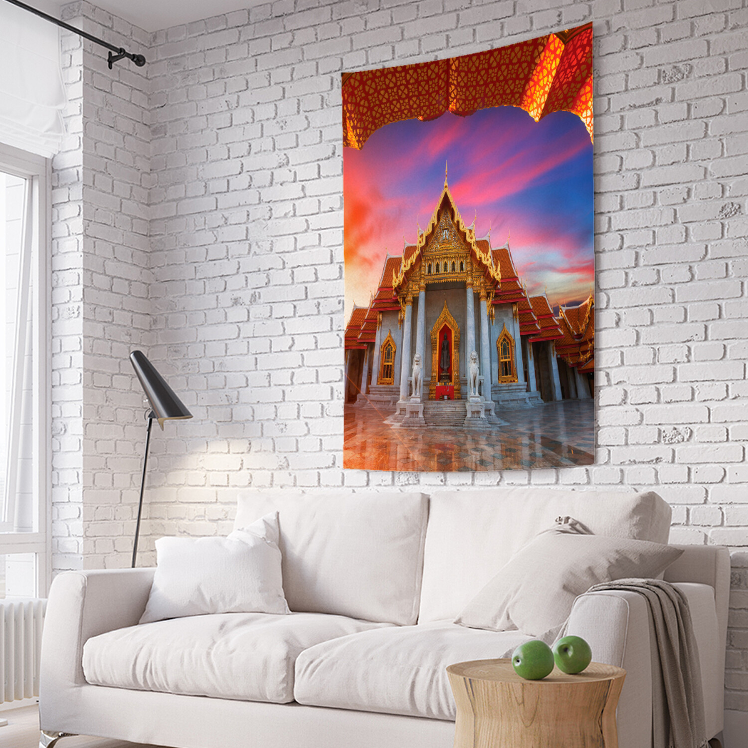 

Вертикальное фотопанно на стену JoyArty Тибетский дворец 150x200 см, Тибетский дворец