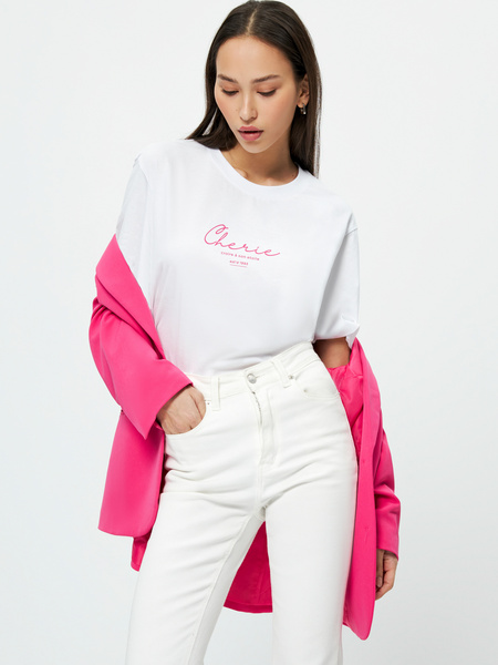 

Футболка женская ZARINA 3123502408 белая S, 3123502408