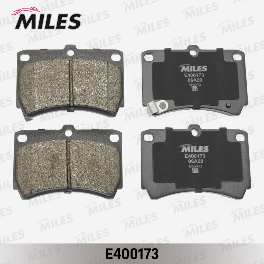 

Колодки Тормозные Kia Rio 00>02/Mazda 121 90>96/323 90>/96> Передние Miles арт. E400173