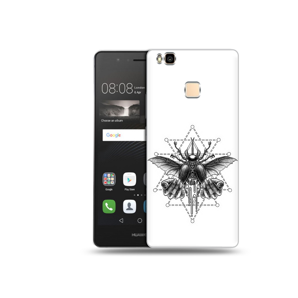 Чехол MyPads Tocco для Huawei P9 Lite скарабей (PT74547.57.601)