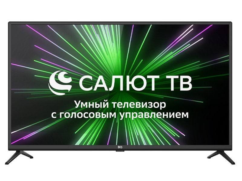 Телевизор BQ 39S07B, 39"(99 см), HD черный