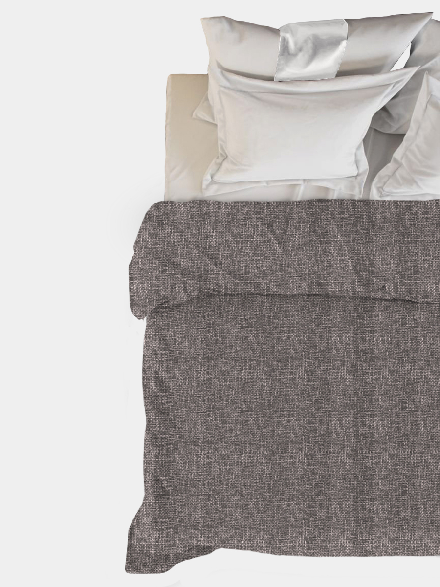 

Пододеяльник Galtex Натурель 1,5-спальный из бязи серый, пододеяльник Натурель