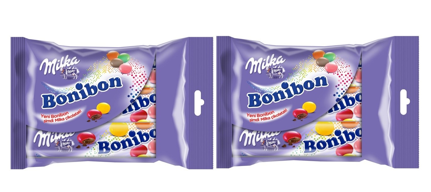 Конфеты шоколадные драже Milka Bonibon 73 г х 2 шт