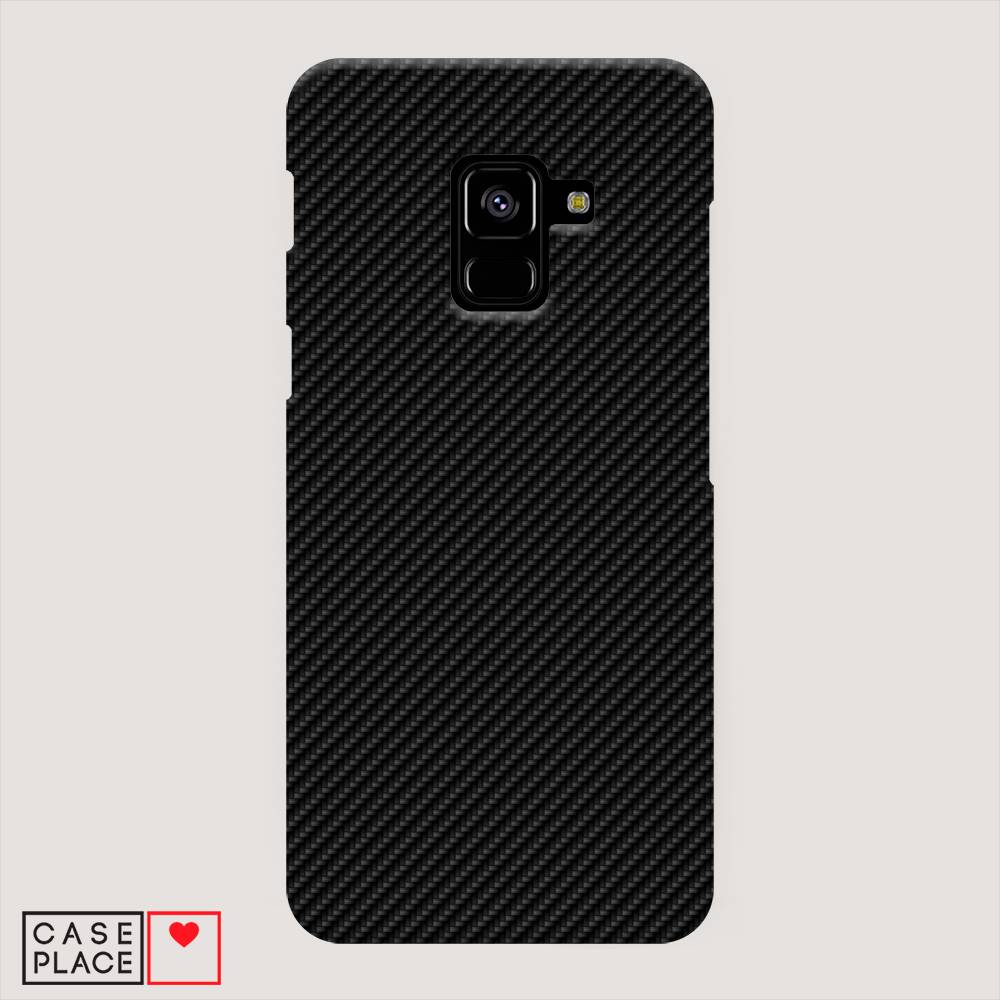 

Пластиковый чехол "Черный карбон" на Samsung Galaxy A8 2018, 25420-2