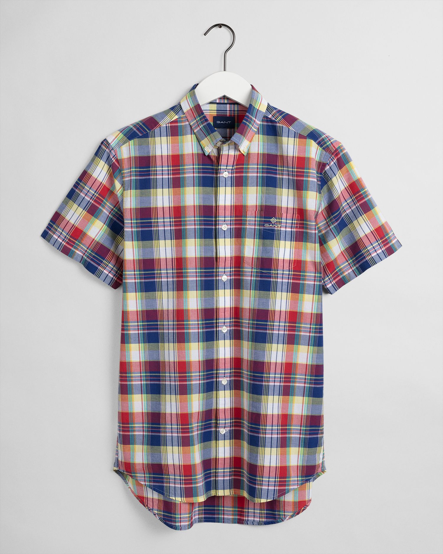Рубашка мужская GANT 3018621 разноцветная L