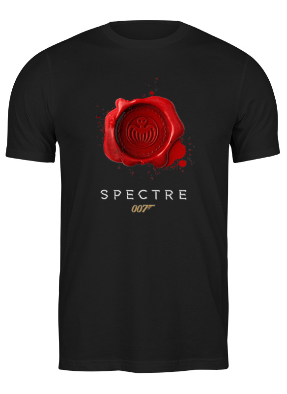 

Футболка мужская Printio Spectre черная M, Черный, Spectre