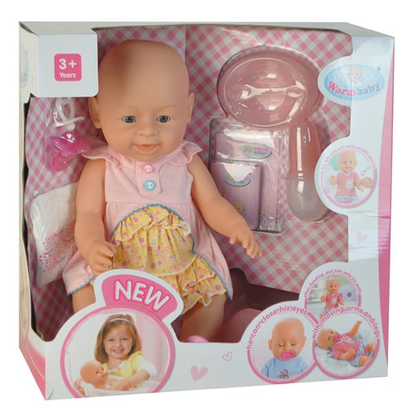 

Кукла функциональная с горшком и памперсом Shenzhen toys Д87054