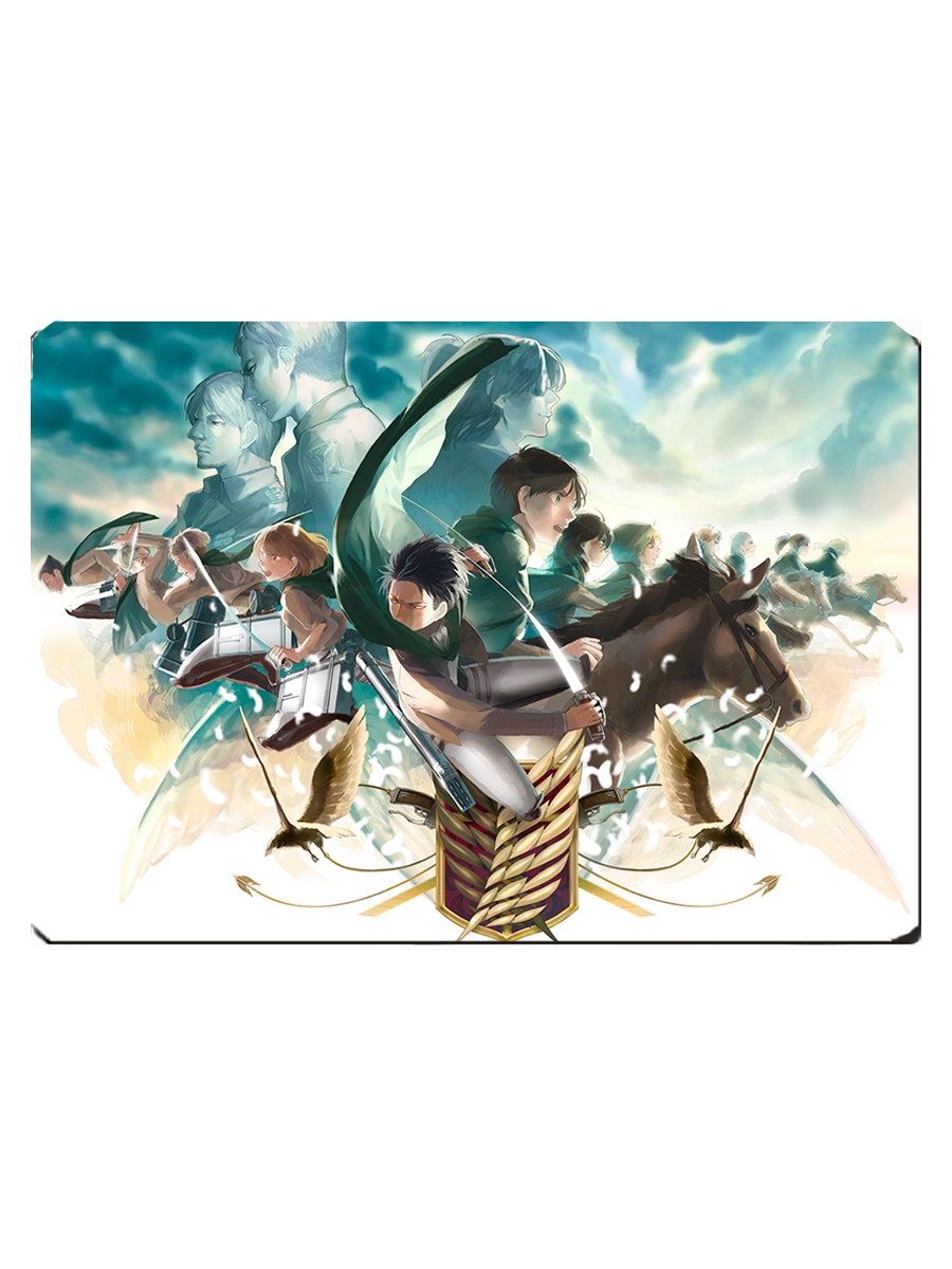 фото Игровой коврик для мыши shingeki no kyojin аниме drabs