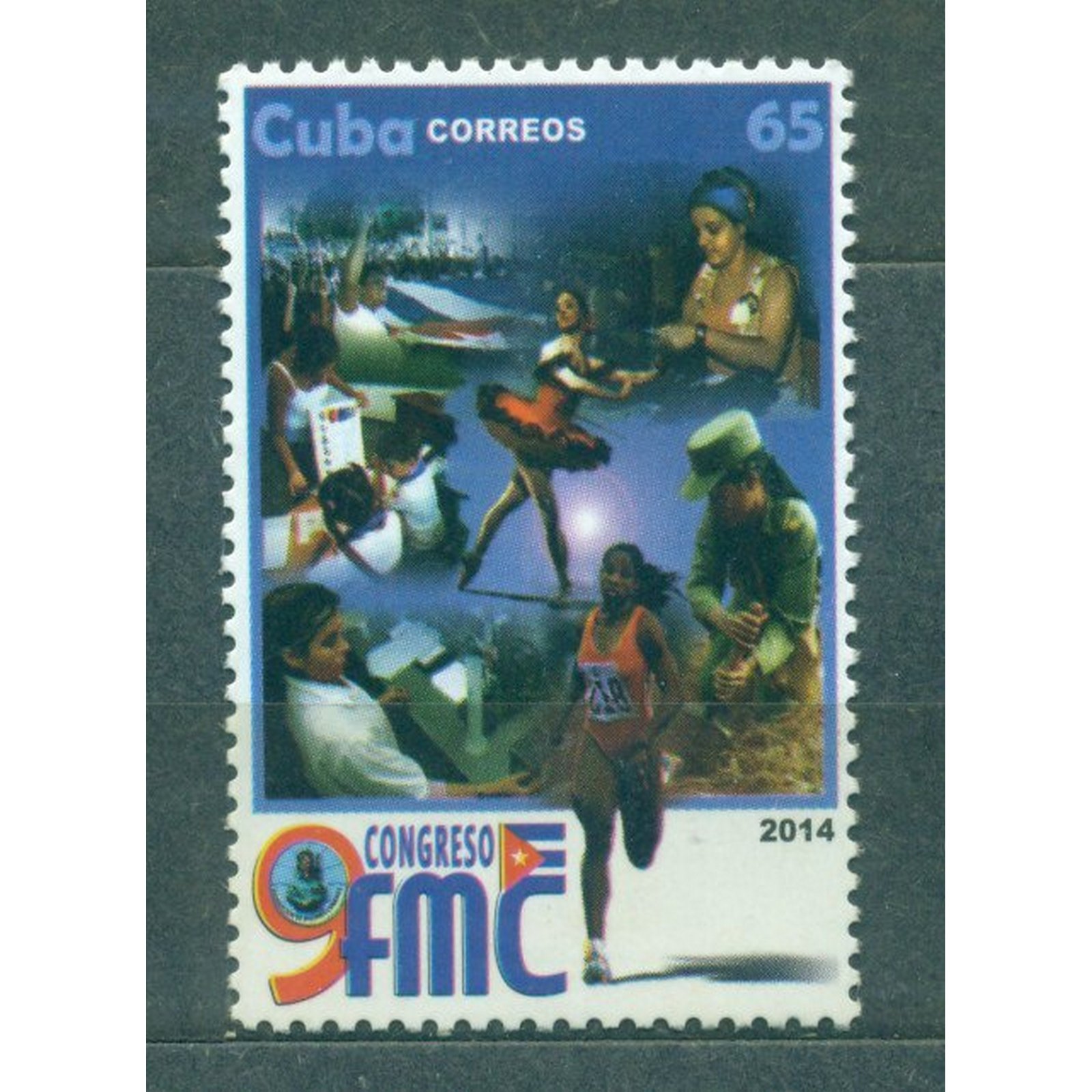 

Почтовые марки Куба 9-й Конгресс FMC Женщины, Балет, 5798