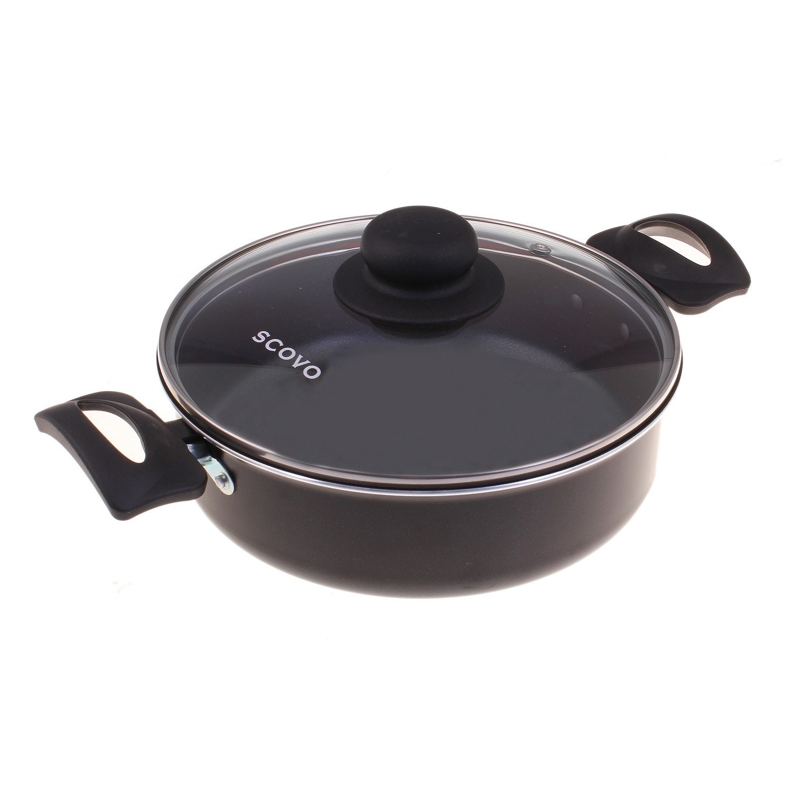 

SCOVO 3,2 л, Consul, 26 см, с крышкой, Черный, 3,2 л, Consul, 26 см, с крышкой