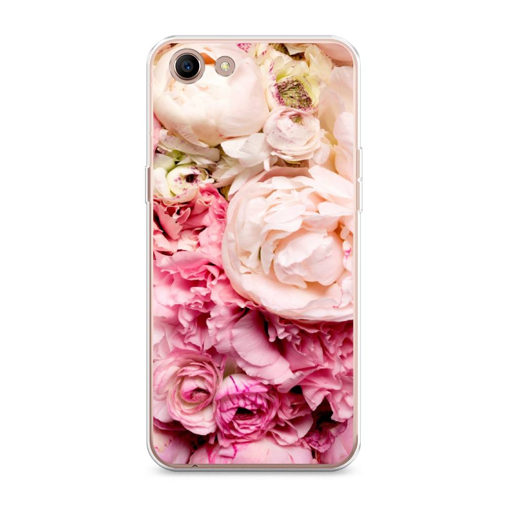 

Чехол Awog на Oppo A83 "Пионы яркие", Разноцветный, 250150-8