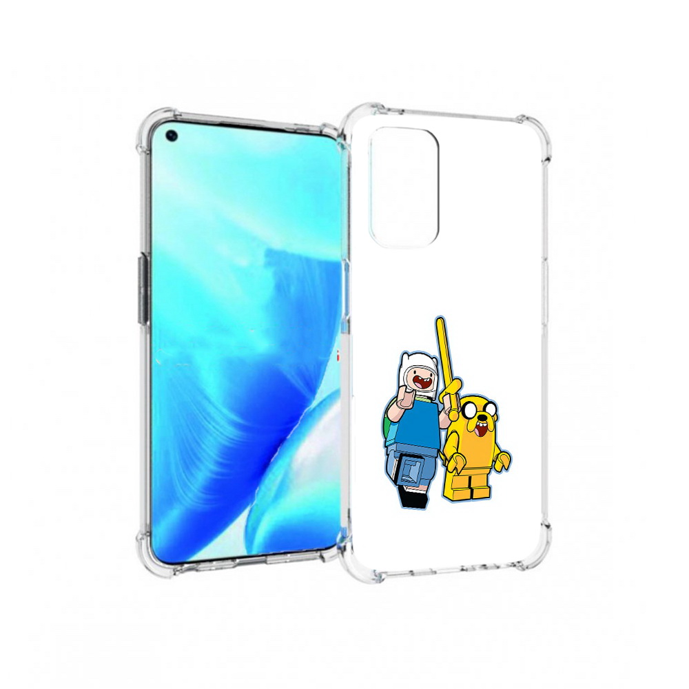 

Чехол MyPads Tocco для OnePlus Nord N200 5G время приключений лего (PT227046.132.274), Прозрачный, Tocco