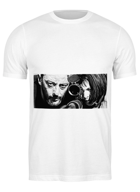 

Футболка мужская Printio Leon&matilda белая M, Белый, Leon&matilda