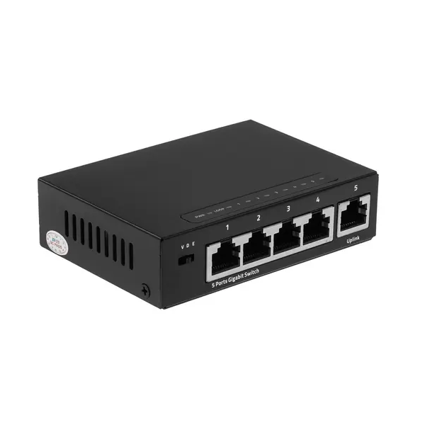 

Коммутатор CUDY GS105 черный, GS105