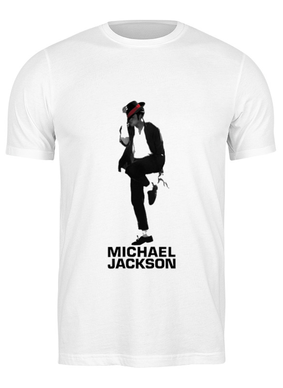 

Футболка мужская Printio Michael jackson белая M, Белый, Michael jackson