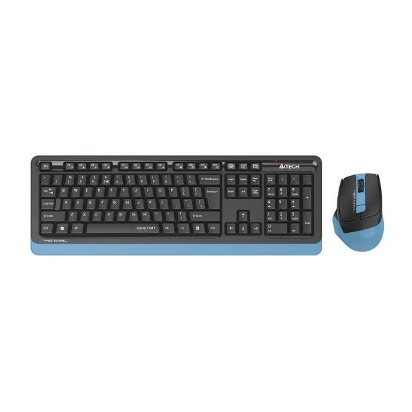 Комплект клавиатура и мышь A4Tech Fstyler FGS1035Q Black/Blue