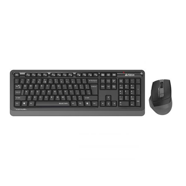 Комплект клавиатура и мышь A4Tech Fstyler FGS1035Q Black/Grey