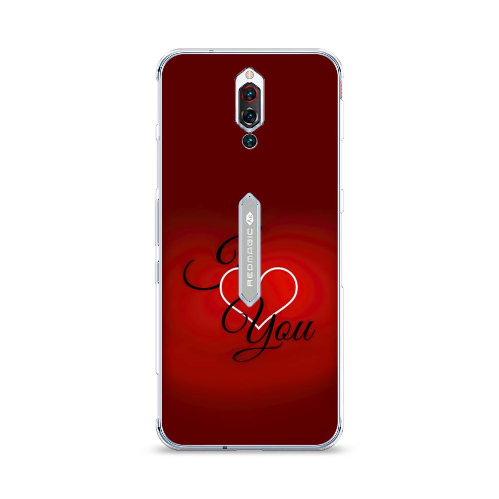 

Чехол Awog на ZTE Red Magic 5S / ЗТЕ Ред Мэджик 5S "I love you 3", Разноцветный, 134250-6