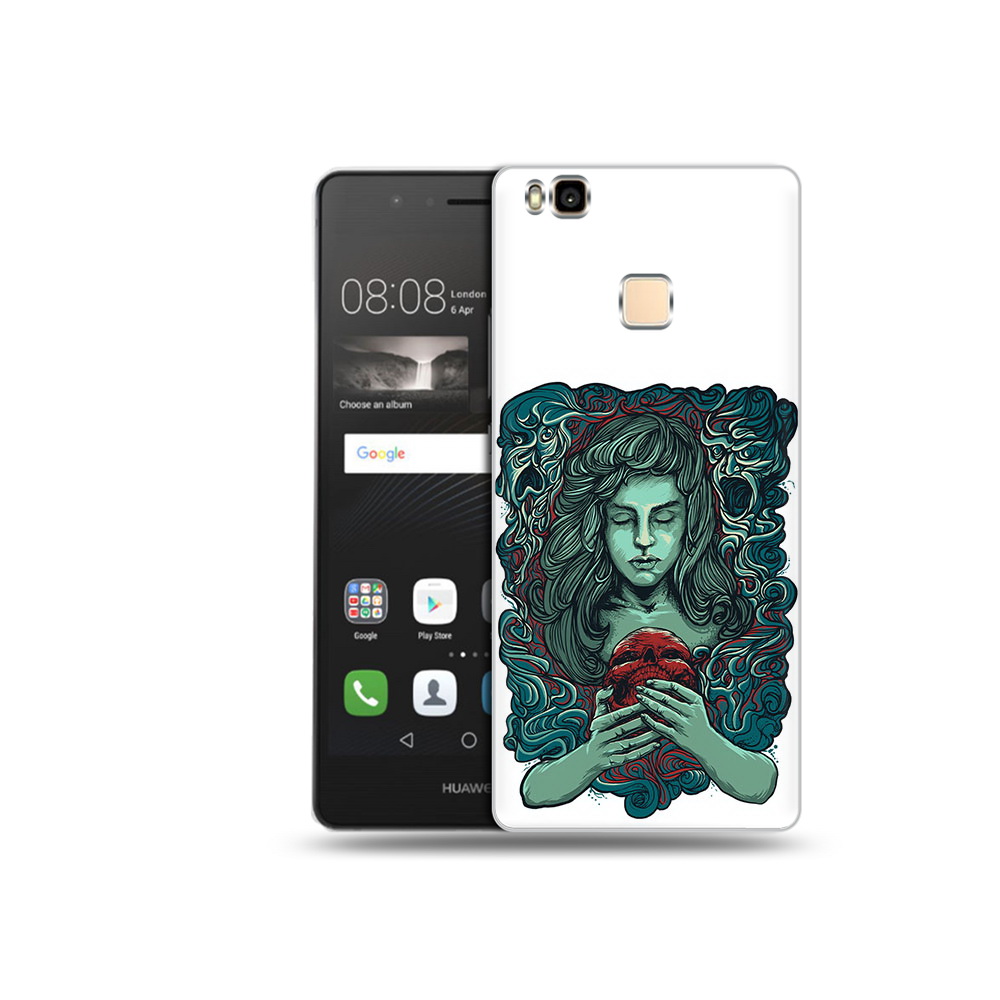 

Чехол MyPads Tocco для Huawei P9 Lite спящая девушка (PT74547.57.619), Прозрачный, Tocco