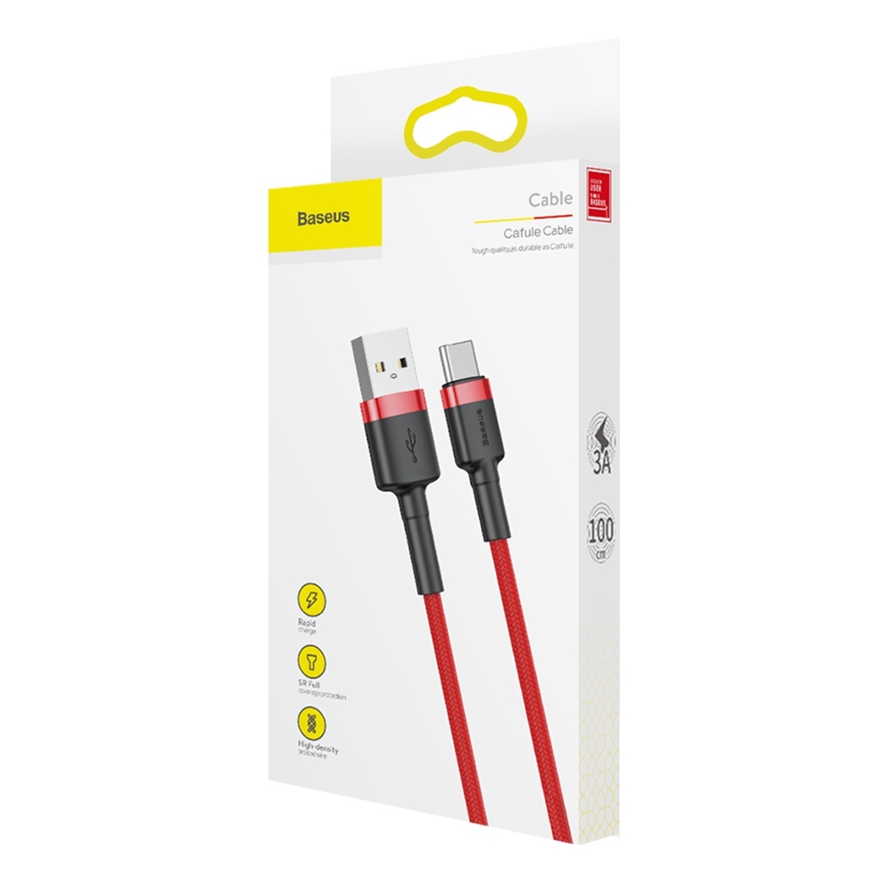 

Кабель USB - Type-C Baseus CATKLF-B09 1 м красный, CATKLF-B09