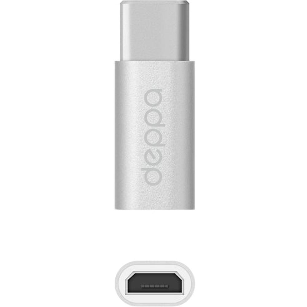 

Адаптер Type-C - microUSB Deppa 73114